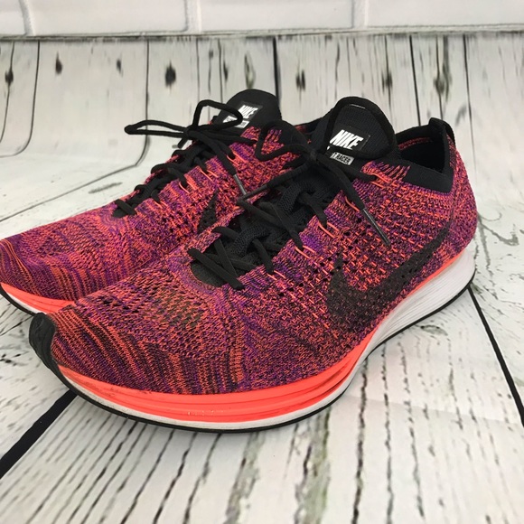 Nike Other - Nike Flyknit Racer Açaí Berry Running Men’s 10